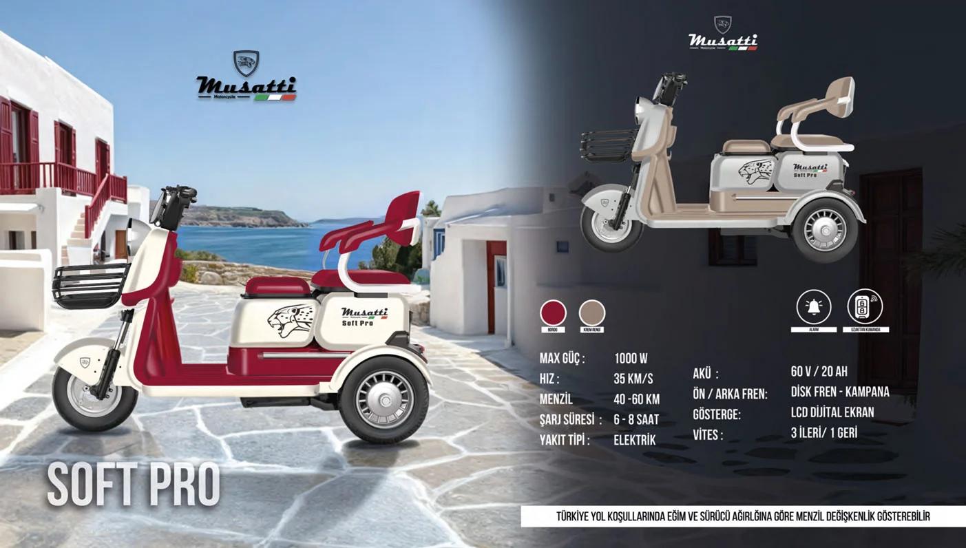MUSATTI Musatti Soft-Pro 2026 Model Motosiklet